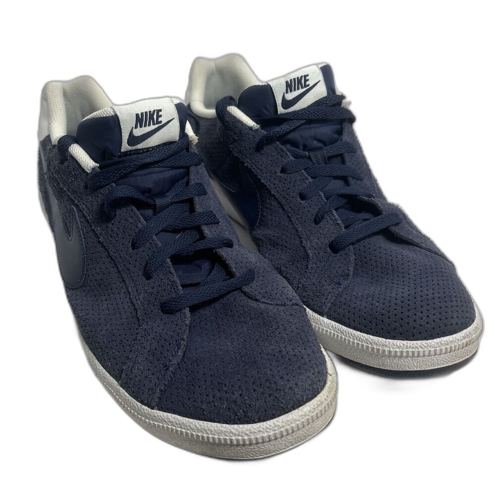 Men’s 13 Nike Court Royale Sneaker Shoe Navy White 833295-441